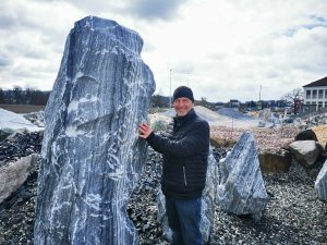 Findlinge, Gletscher Marmor