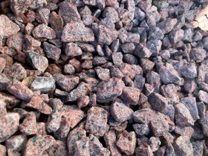 Zierkies, Granit rot